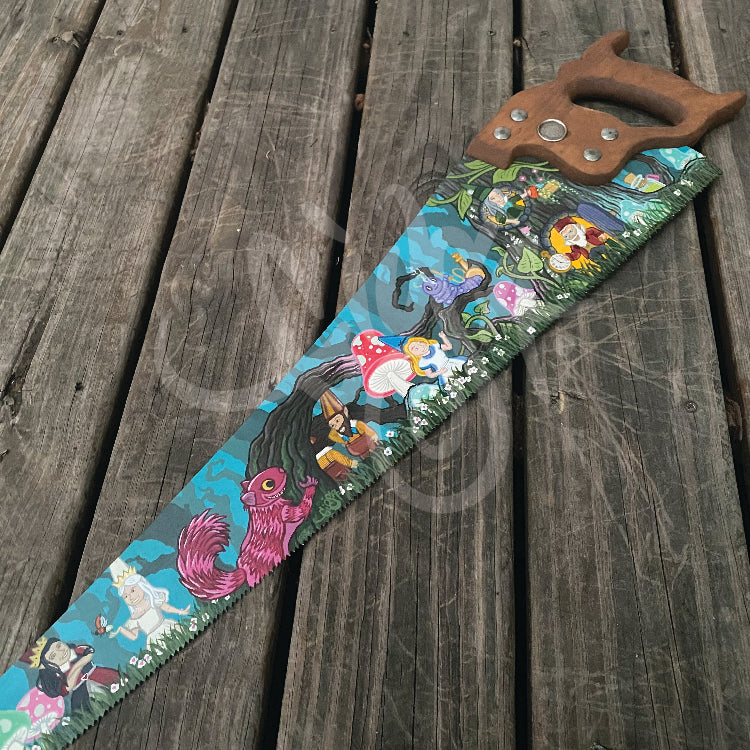 Alice themed gnomie saw - Original