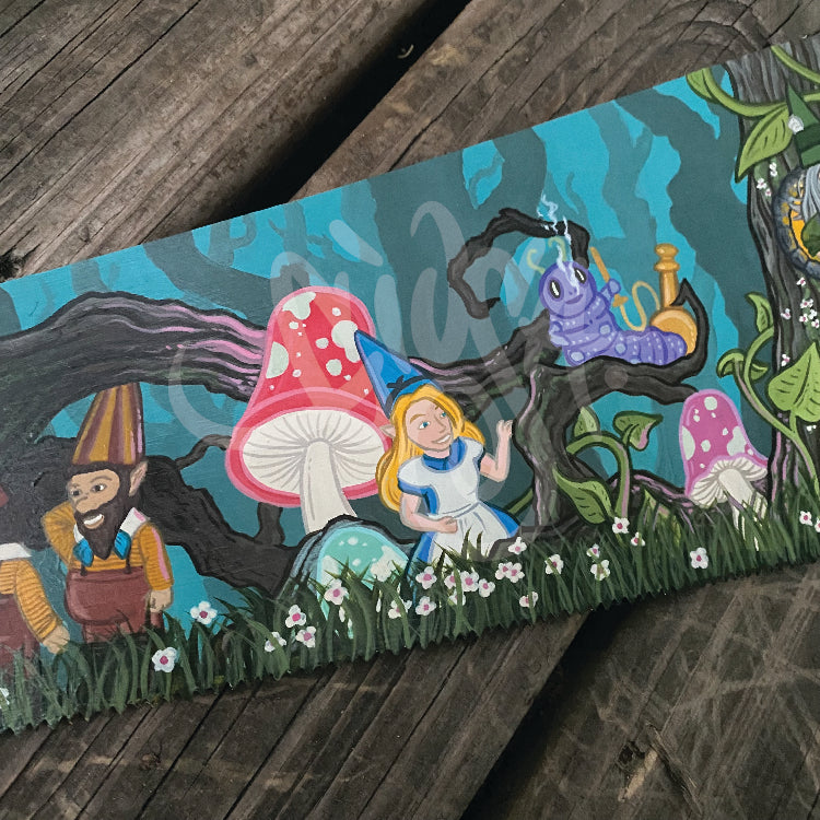 Alice themed gnomie saw - Original