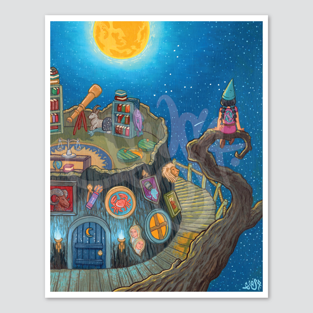 Astrology Gnomies - Print