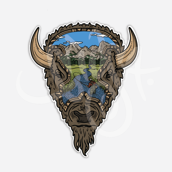 Buffalo Creek Vinyl Sticker