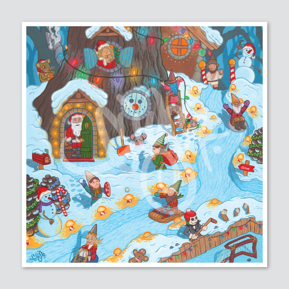 Jolly Gnomies - Print