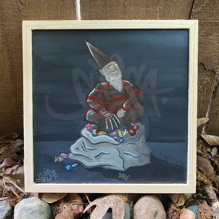 Freddy themed gnomie - Original