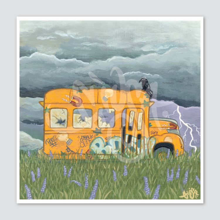 Not so magic school bus - Print