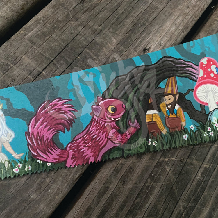 Alice themed gnome saw