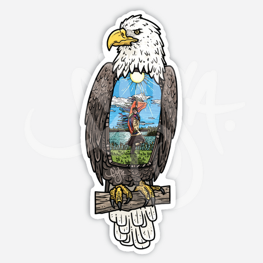 Migizi Vinyl Sticker