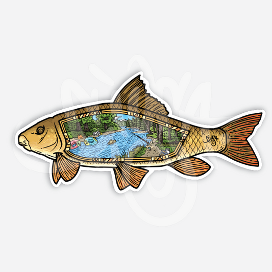 Redhorse Vinyl Sticker